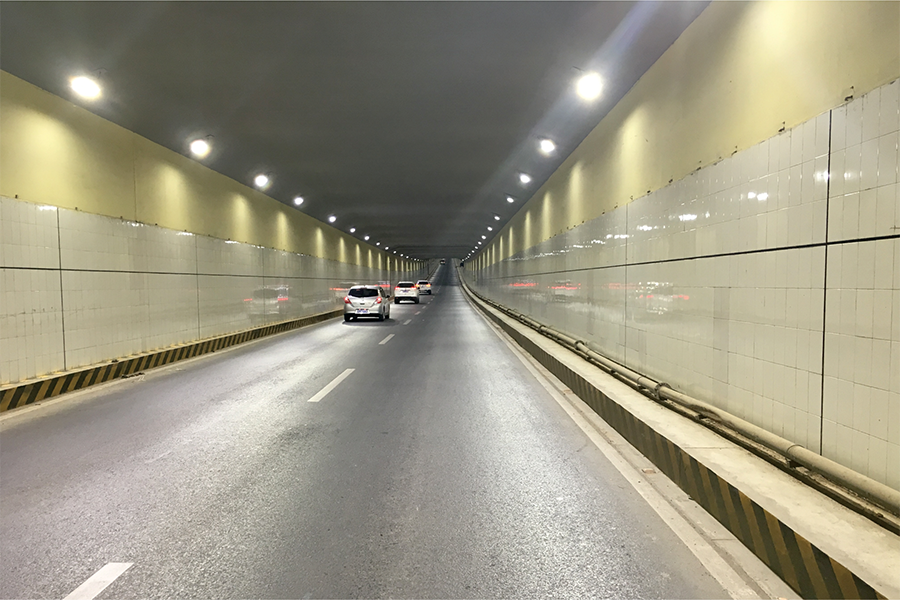 宝鸡市渭河人防工程隧道照明工程